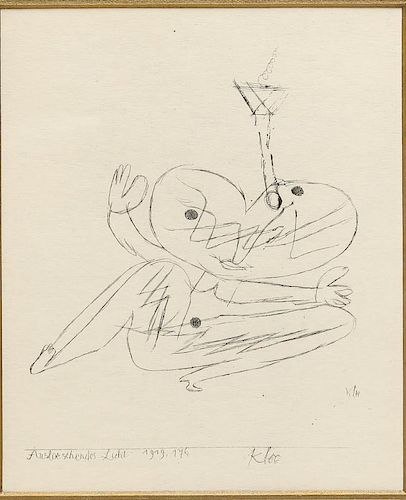 Paul Klee (Swiss/German, 1879-1940)- Lithograph
