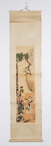 Chinese Scroll Painting signed Huang San Shou