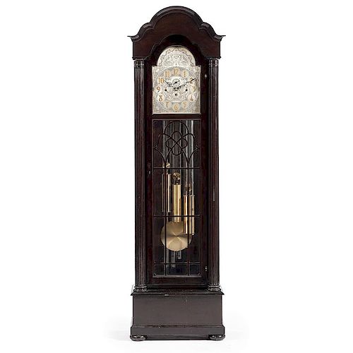 Herschede Five-Tube Tall Case Clock