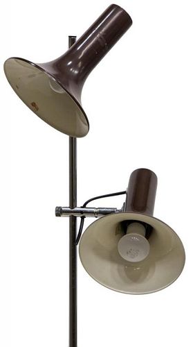 MID-CENTURY MODERN OMI TWO-LIGHT FLOOR LAMP