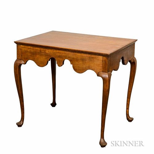 Queen Anne-style Cherry Tea Table