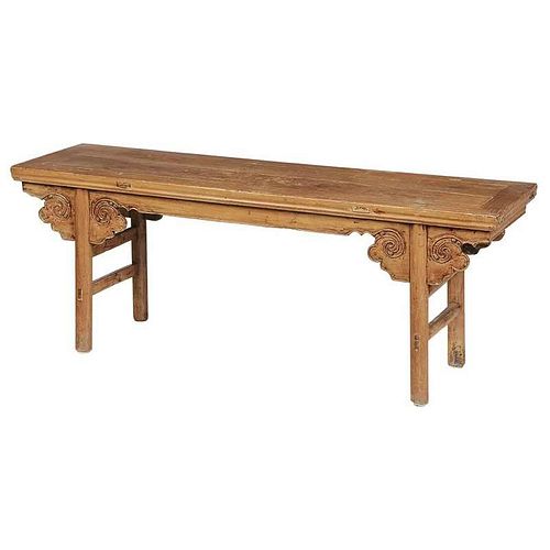 Chinese Carved Low Table