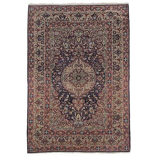 Finely Woven Kashan Rug