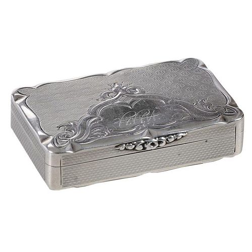 Curtis Coin Silver Box