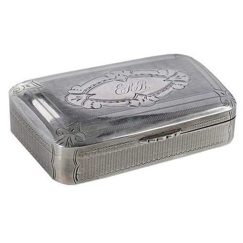 Clark Coin Silver Box