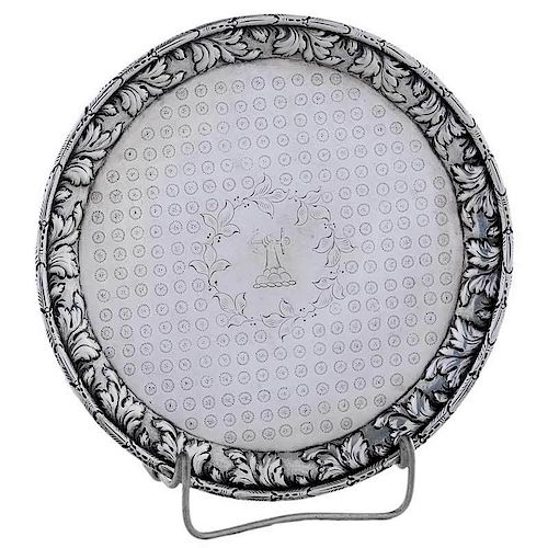 Kirk Coin Silver Tray