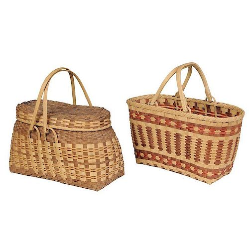 Two Cherokee Baskets