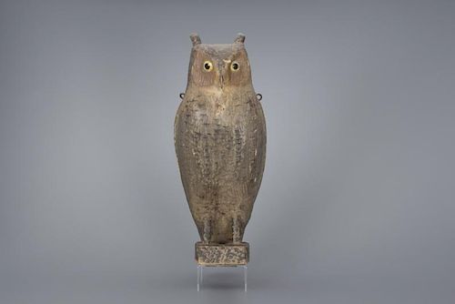 Great Horned Owl Decoy Herters Manufacturing Inc. (est. 1890s)