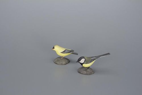 European Chickadee and Goldfinch Jesse D. "Jess" Blackstone (1909-1988)