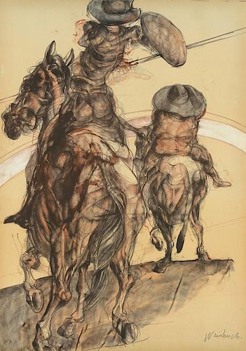 Don Quixote by Claude Weisbuch (1927-2014)