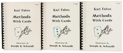 Fulves, Karl. Methods With Cards, Vols. 1-3.
