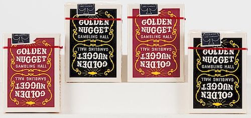 Golden Nugget Gambling Hall Playing Cards.