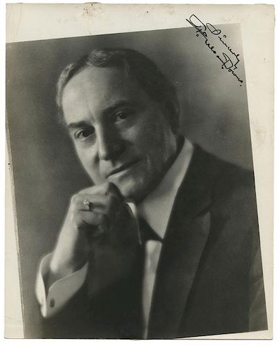 Signed Photograph of T. Nelson Downs.