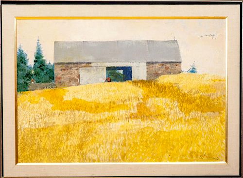 CHARLES T. COINER (1898-1989): RIPENING WHEAT