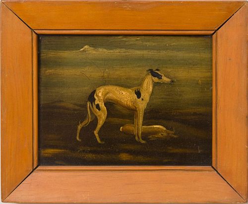 EUROPEAN SCHOOL: DOG AND HARE; AND LION AND SNAKE
