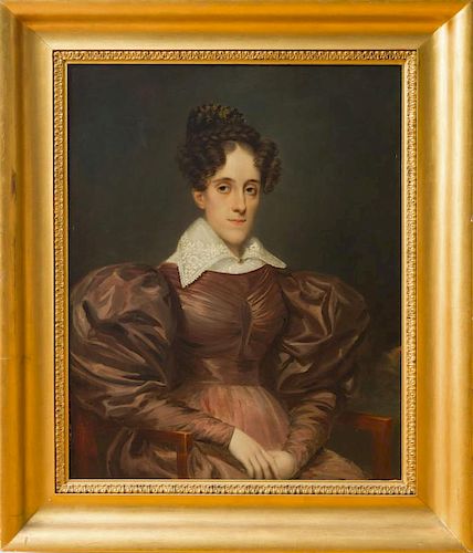 SAMUEL L. WALDO (1783-1861): PORTRAIT OF A LADY