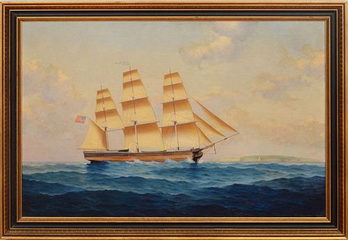 AMERICAN SCHOOL: CLIPPER SHIP SPARTAN