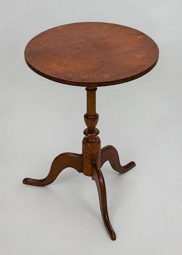 AMERICAN TIGER MAPLE CANDLESTAND
