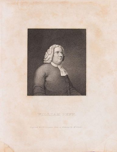 JAMES BARTON LONGACRE (1794-1869): WILLIAM PENN