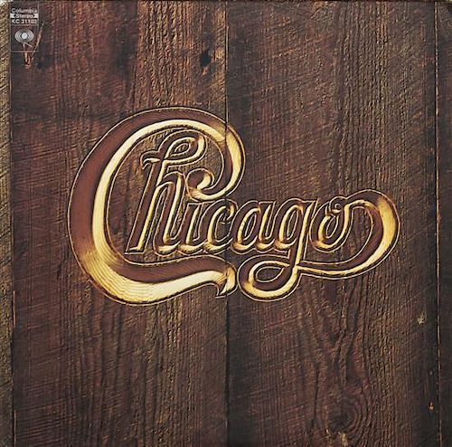 A Chicago V LP and Photograph Proofs for Album Insert