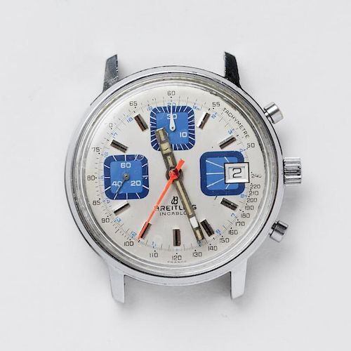 Breitling Incabloc Chronograph Watch, Vintage