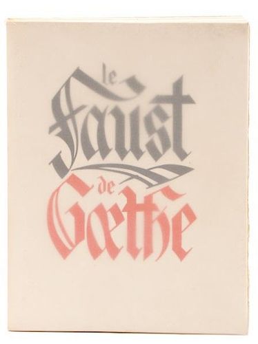 Limited Ed. Icart Illustrated, Faust by Goethe