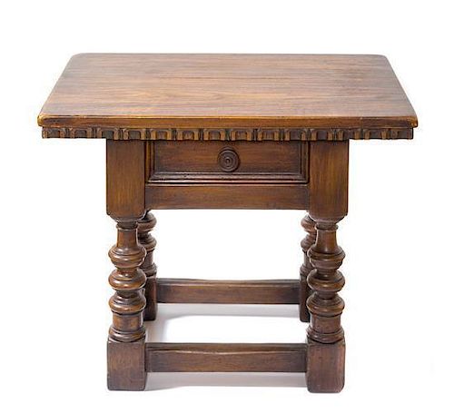 A Victorian Mahogany Side Table Height 21 x width 26 x depth 18 inches.