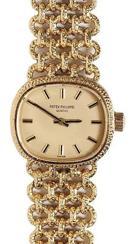 Lady's Patek Philippe 18Kt. Gold Watch