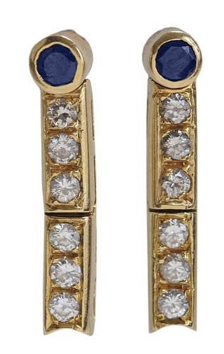 18 Kt. Gold Bracelet and Earrings