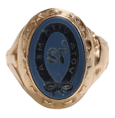 1875 West Point Signet Ring