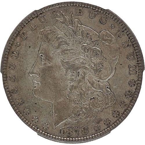 U.S. 1878 VAM 37 7/4 MORGAN $1 COIN