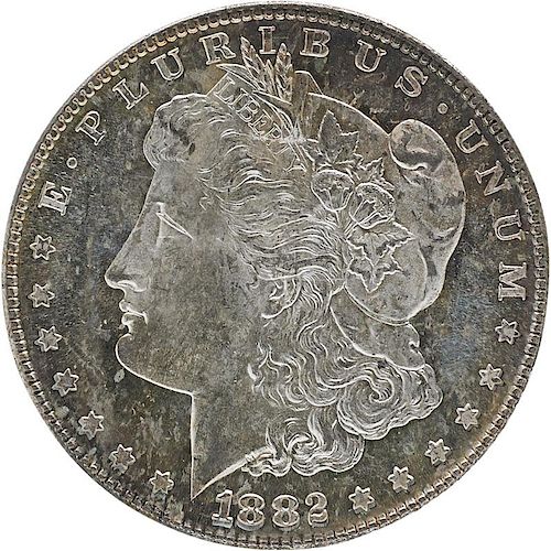 U.S. 1882-S MORGAN $1 COIN