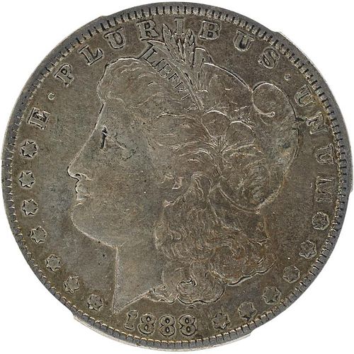 U.S. 1888-O MORGAN $1 COIN