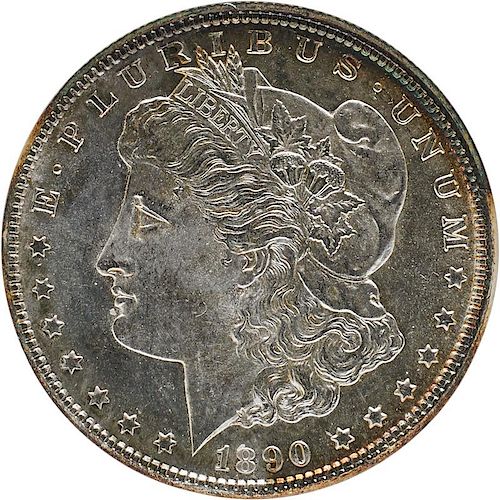 U.S. 1890-CC MORGAN $1 COIN