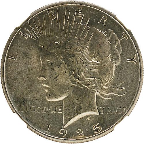 U.S. 1925 PEACE $1 COIN