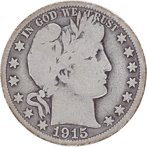 U.S. BARBER 50C COINS
