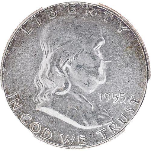 GRADED U.S. FRANKLIN 50C COINS