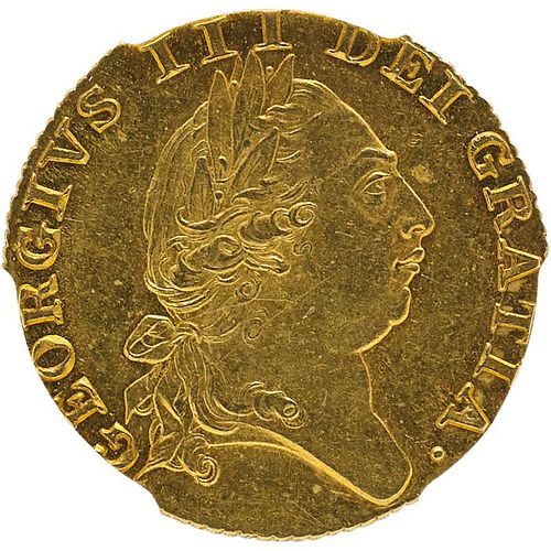 1787 GREAT BRITAIN GOLD GUINEA COIN