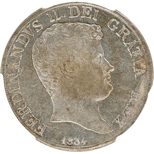 1834 ITALY NAPLES & SICILY 120G COIN