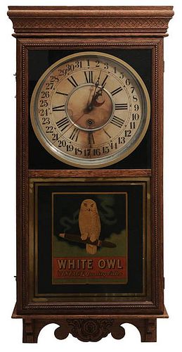 Sessions Oak White Owl Advertising
