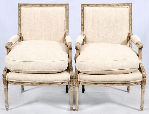 MEYER GUNTHER LOUIS XVI-STYLE ARM CHAIRS 20TH C.