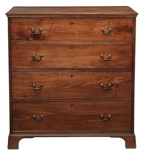 Southern Chippendale Walnut Chest of