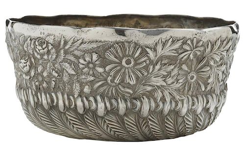 Whiting Repousse Sterling Bowl