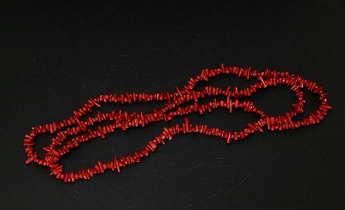 Chinese Coral Necklace