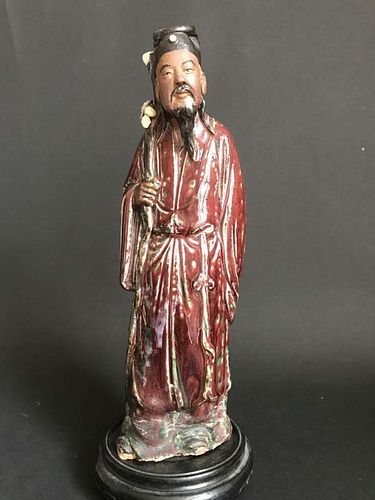 A Chinese Ceramic Old Man