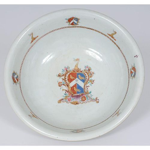 Porcelain Armorial Bowl