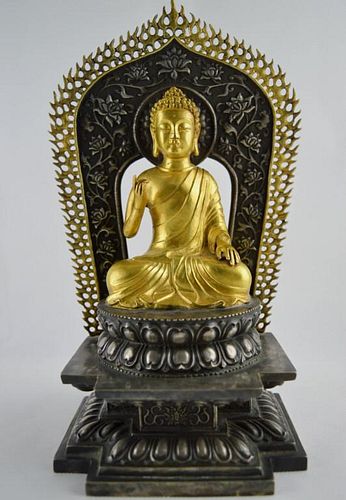Chinese Silver Buddha