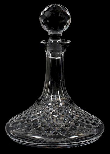 WATERFORD 'ALANA' CRYSTAL SHIP'S DECANTER