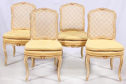 BODART LOUIS XV STYLE DINING CHAIRS