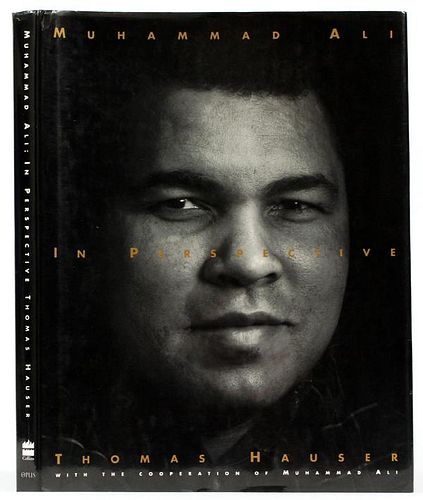 THOMAS HAUSER BOOK AUTOGRAPHED BY MUHAMMAD ALI